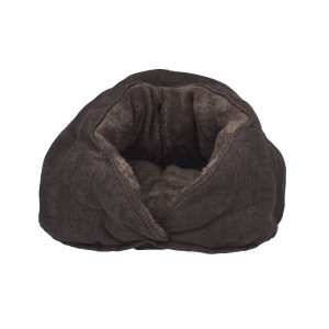 Лежак AnimAll Alice S спальне місце для собак і котів, коричневий, 43х28х43 (5448)