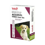 Veko Ассуріті Плюс Спот Он краплі для собак до 4кг, упаковка 3х0,4 мл