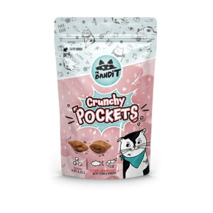 Лакомства Mr. Bandit Хрустящие подушечки для котов, тунец и креветки, 40 г
