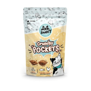 Лакомства Mr. Bandit Хрустящие подушечки для котов, тунец и курица, 40 г