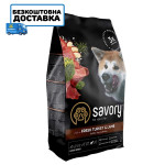Сyхoй кoрм Savory для сoбaк бoльших пoрoд, с ягнeнкoм и индeйкoй, 3 кг