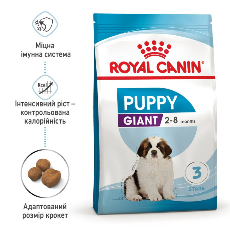 Сухой корм для щенков ROYAL CANIN GIANT PUPPY гиганстких пород, 1 кг