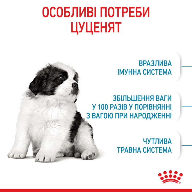 Сухой корм для щенков ROYAL CANIN GIANT PUPPY гиганстких пород, 1 кг