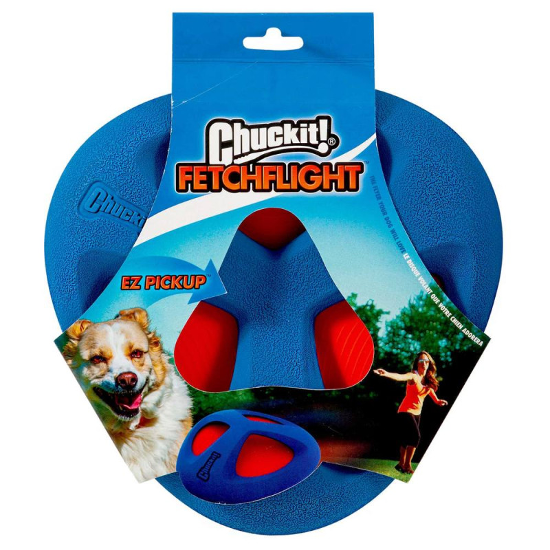 Игрушка CHUCKIT! FETCH FLIGHT FRISBEE фризби в форме мягкого треугольника для собак