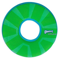 Игрушка CHUCKIT! ZIPFLIGHT MAX GLOW светящийся в темноте летающий диск для собак средних размеров