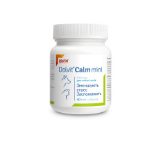 Таблетки Dolfos Dolvit Calm для кошек и собак при стрессе, 40 таб