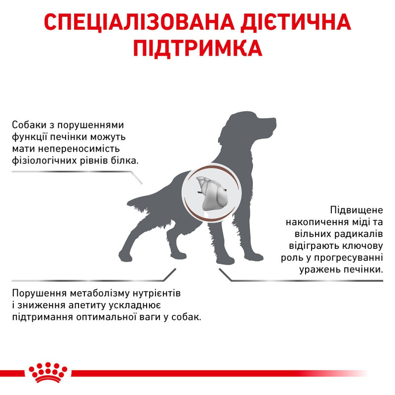 Сухой корм для собак ROYAL CANIN HEPATIC  для поддержания функции печени, 12 кг