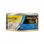 Вологий корм GimCat Shiny Cat Filet для котів, тунець, 70 г