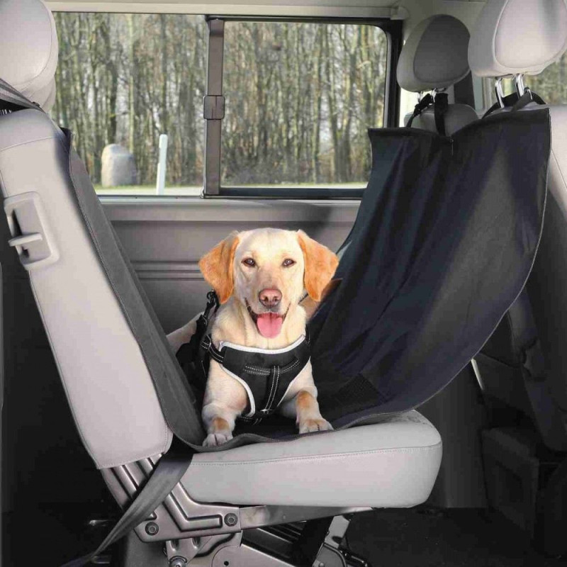 Автомобільна підстилка Trixie на сидіння, нейлоновий, 1,50x1,35 м (чорний)