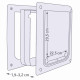Двері Trixie FreeDog для собак, S-M 30 x 36 см (пластик)
