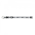 Нашийник Trixie Silver Reflect для собак, світловідбиваючий, XS-S: 22-35 см/15 мм, сірий