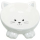 Миска Trixie Котик для котів, ергономічна, керамічна, 14 см, 150 мл