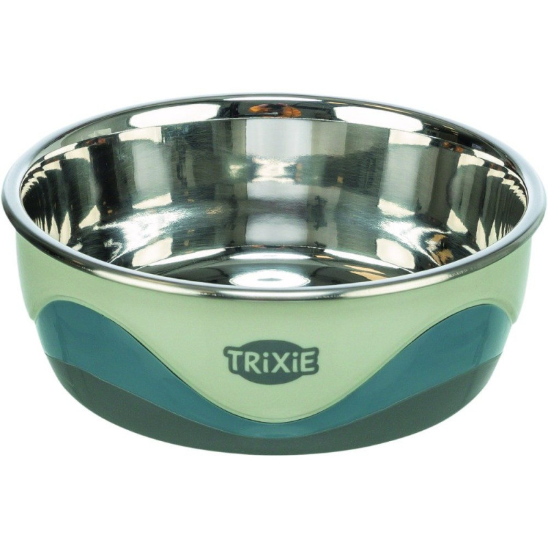 Миска Trixie для собак, з силіконовими вставками, 14 см, 400 мл