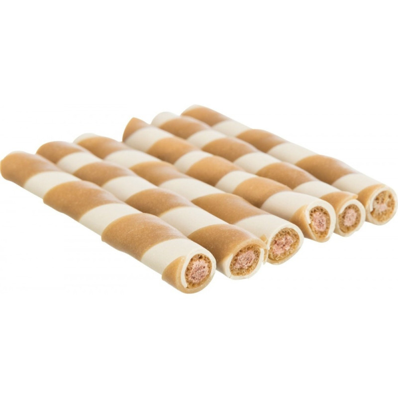 Ласощі Trixie для собак Filled Chew паличка пресована жувальна з куркою 10 см 17 г 100 шт