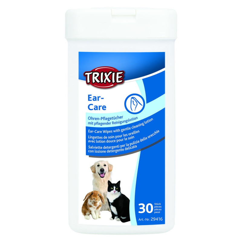Серветки Trixie для догляду за вухами, 30 шт