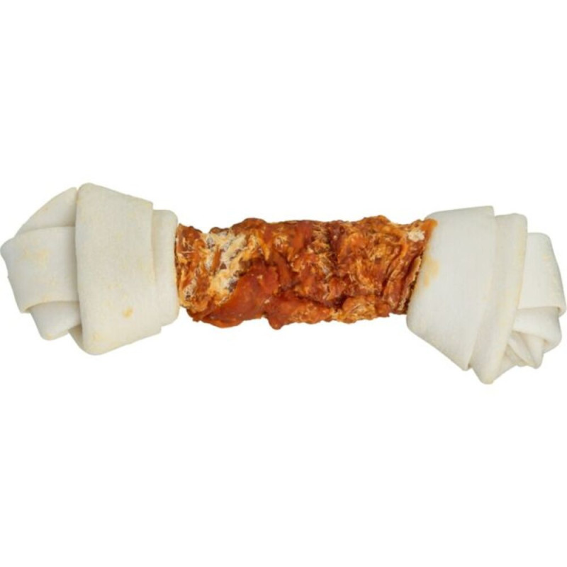 Ласощі Trixie Denta Fun для собак Кісточка для чищення зубів з куркою 25 см 220 г