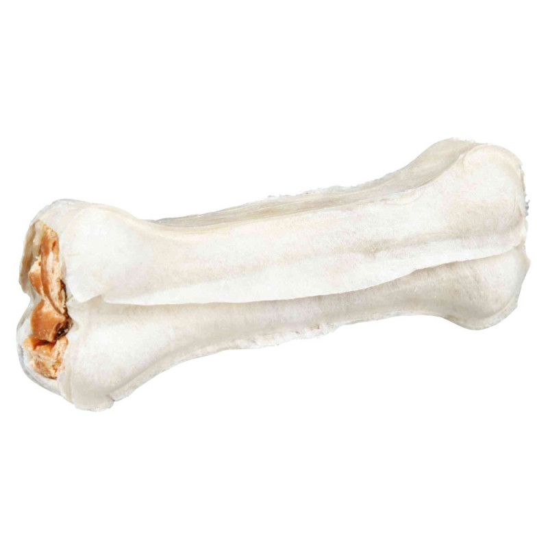 Ласощі Trixie Denta Fun Duck Chewing Bones для собак Кісточка для чищення зубів з качкою 10 см 70 г/2 шт