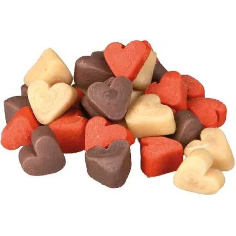 Ласощі Trixie Trainer Snack Mini Hearts для собак з куркою ягням та лососем 200 г