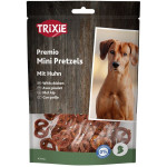 Ласощі Trixie Mini Pretzels для собак крендель з куркою 100 г