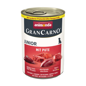 Корм вологий для цуценят Animonda GranCarno Junior Turkey з  індичкою, 400 г