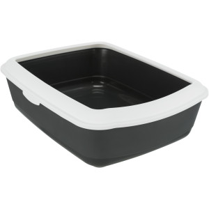 Туалет Trixie Classic для котів з рамкою, 37х15х47 см