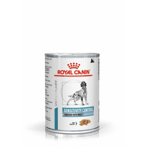 Вологий корм для собак ROYAL CANIN SENSITIVITY CONTROLCHICKEN при підвищеній непереносимості їжі, курка, 410 г