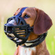 Намордник Trixie Muzzle Flex для собак, силіконовий, XL-XXL (чорний)