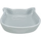 Миска Trixie для котів керамічна в формі котячої голови, 0,25 л, 12 х 12 см