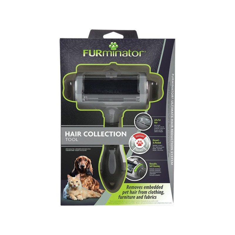 Щітка FURminator для котів та собак, для збору шерсті