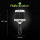 Щітка-пуходерка FURminator для котів і собак, жорстка