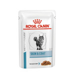 Влажный корм (в соусе) для котов ROYAL CANIN SKIN & COAT  для поддержания кожи и шерсти, 85 г
