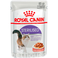 Вологий корм (в соусі) для котів ROYAL CANIN STERILISED стерилізованих, 85 г