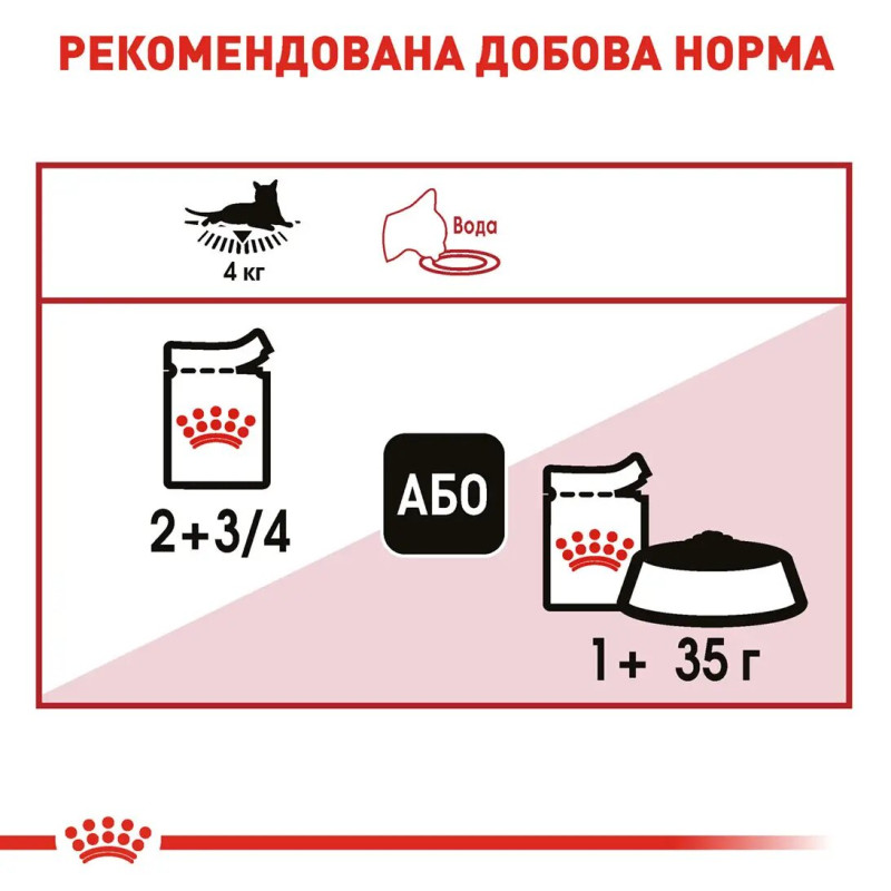 Вологий корм (паштет) для котів ROYAL CANIN INSTINCTIVE - інстинктивна їжа, 85 г