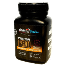 Вітаміни AnimAll VetLine Omega PRO для малих порід собак, 90 таб