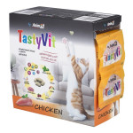 AnimAll TastyVit вітамінізовані ласощі з куркою для котів, 600шт (50пак х12шт)