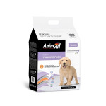 Пелюшки AnimAll Puppy Training Pads для собак і цуценят, з ароматом лаванди, 60?60 см, 100 шт