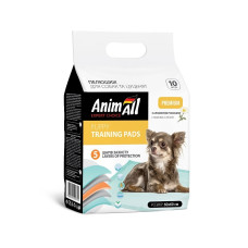 Пелюшки AnimAll Puppy Training Pads для собак і цуценят, з ароматом ромашки, 60?60 см, 10 шт