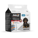 Пелюшки AnimAll Puppy Training Pads для собак і цуценят, з активованим вугіллям, 60?90 см, 50 шт