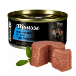 AnimAll AnimAll АнімАлл вологий корм для котів ніжний мус із тунця, 80 г
