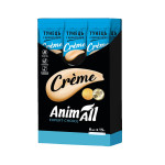 Рідкі ласощі AnimAll Сreme для котів зі смаком тунця з креветками, 6х15 г