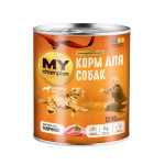 Вологий корм MY champion шматочки з індичкою для собак, 1240г