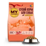 MY champion повнораціонний сухий корм з ягням для собак, 10кг