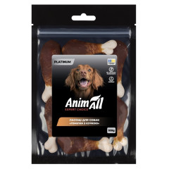 AnimAll PLATINUM Ласощі для собак Гомілки з куркою 100 г