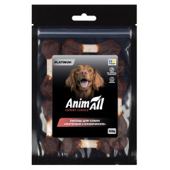 AnimAll PLATINUM Ласощі для собак Гантельки з яловичиною, 100 г