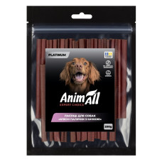 AnimAll PLATINUM Ласощі для собак М'ясні палички з качкою, 200 г
