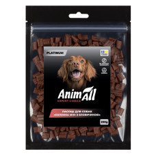 AnimAll PLATINUM Ласощі для собак Соломка міні з яловичиною 200 г