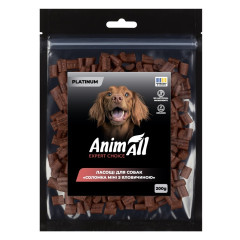 AnimAll PLATINUM Ласощі для собак Соломка міні з яловичиною 200 г
