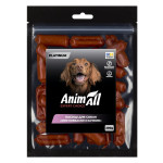 AnimAll PLATINUM Ласощі для собак Міні ковбаски з качкою 200 г