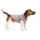 Жилет Pet Fashion «Fleecy» для собак, розмір S, сіро-червоний