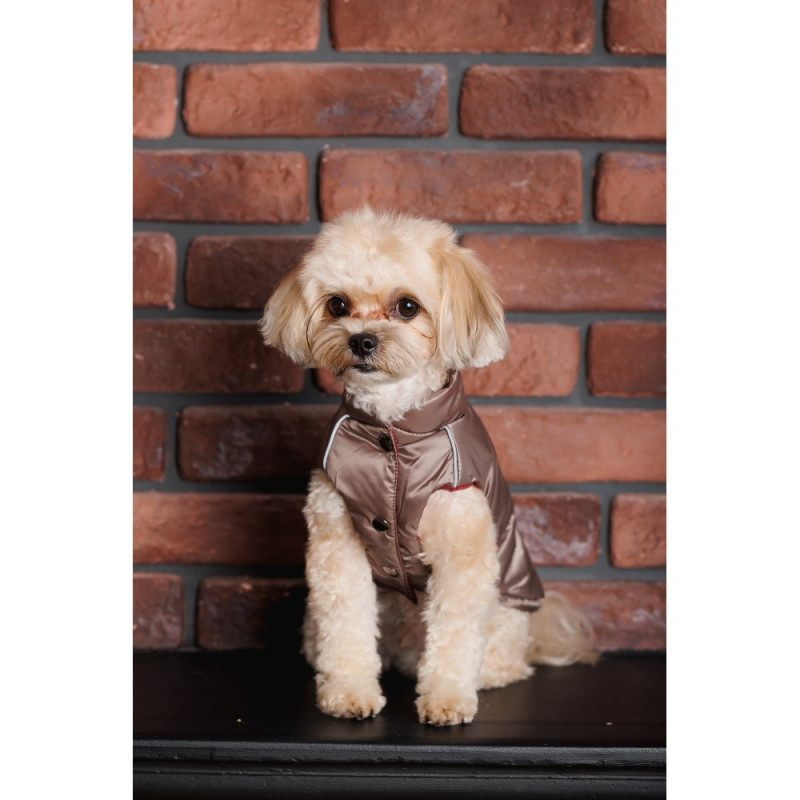Жилет Pet Fashion Hardy для собак, бежевий S2